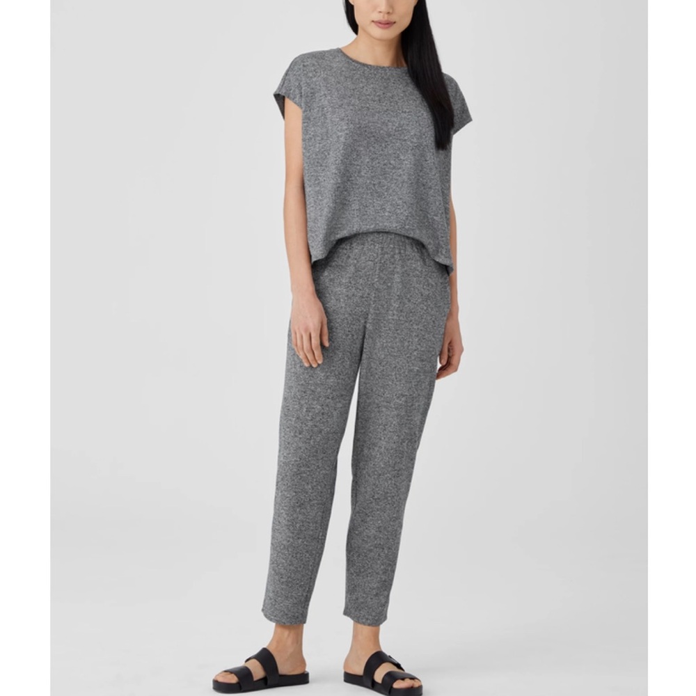 EILEEN FISHER Organic Cotton Hemp Top and Pant Set